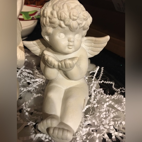 Set of two Vintage Angels - Picture 7 of 14